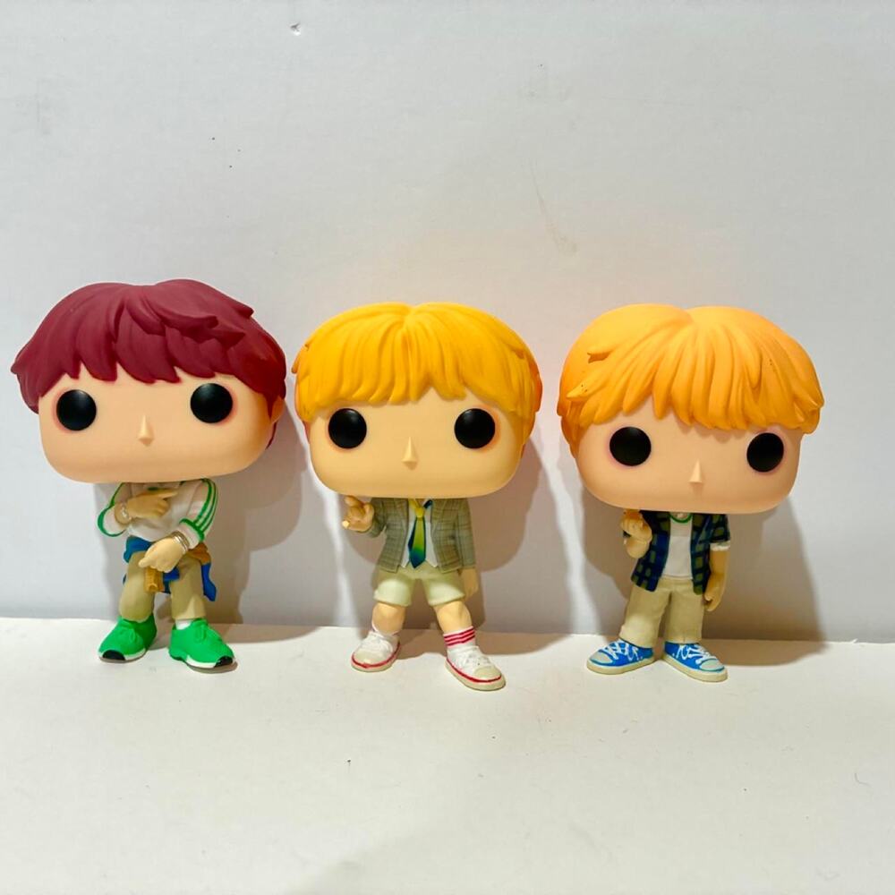 Funko Pop BTS Suga, V And Jin 103 104 107